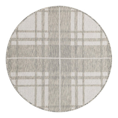 Talih Plaid Indoor / Outdoor Rug