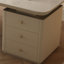 Bureau blanc avec tiroirs en pierre blanche avec tiroirs-908751366-908751360