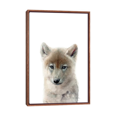 Bébé loup - reproduction d'art