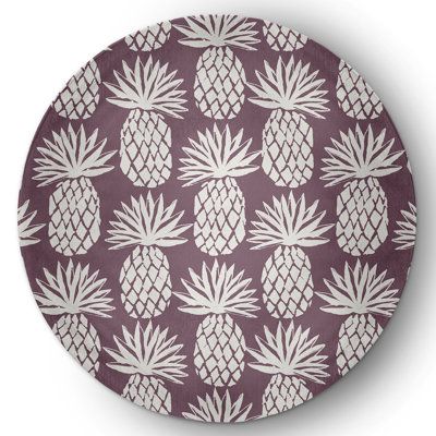Fobbs Chenille Floral Indoor / Outdoor Rug