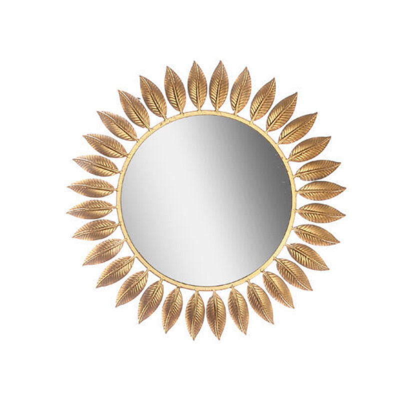 Miroir d'appoint mural rond