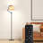 Arched Floor Lamp With Remote Control And Bulb Included