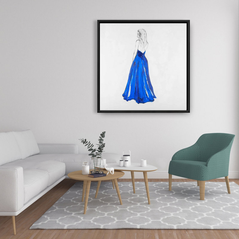 " Lady In Blue "