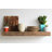 Bugbee 2 Piece Reclaimed Barn Wood Floating Shelf-1467259194