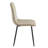 Modern Dining Side Chair with PU Leather Metal Frame Set of 6-948956895