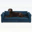 Upholstered 55 " Fabric Sofa