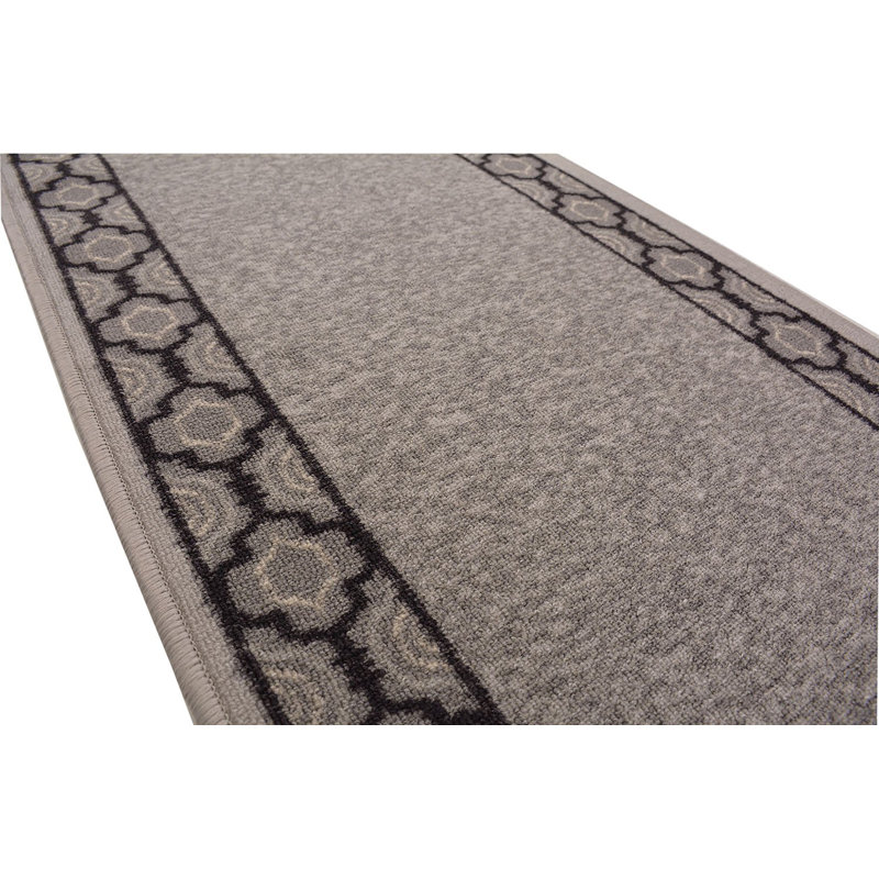 Tapis de couloir à poils courts et antidérapant Trellis