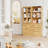 70.9'' H Book Cabinet Storage Bookcase Set-409783505