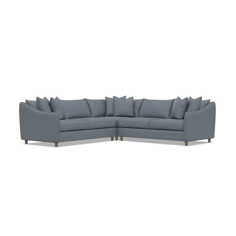 Joli 3 Pc Fabric Sectional, 1697-034