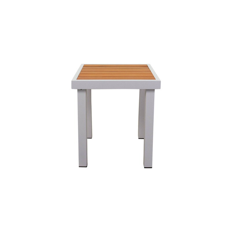 Table d'appoint en acier thermolaqué Catalina