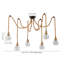Luminaire suspendu vintage en corde de chanvre-2032143708