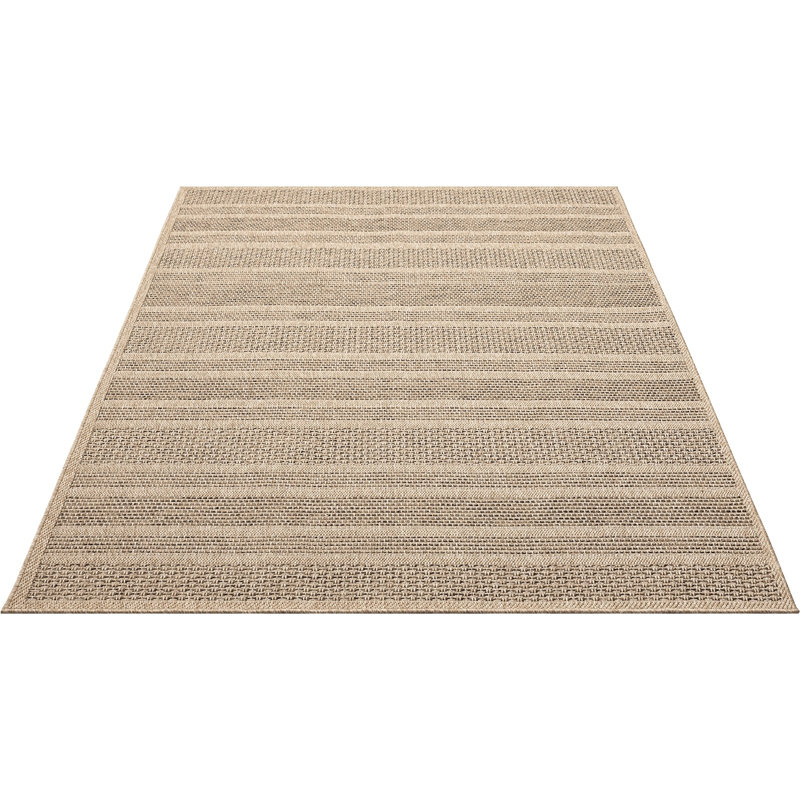 Alyrica Striped Indoor / Outdoor Area Rug, Rectangular 140 x 200 cm