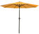 Delaplaine 9' Solid Octagon Market Umbrella with Push-Button Tilt