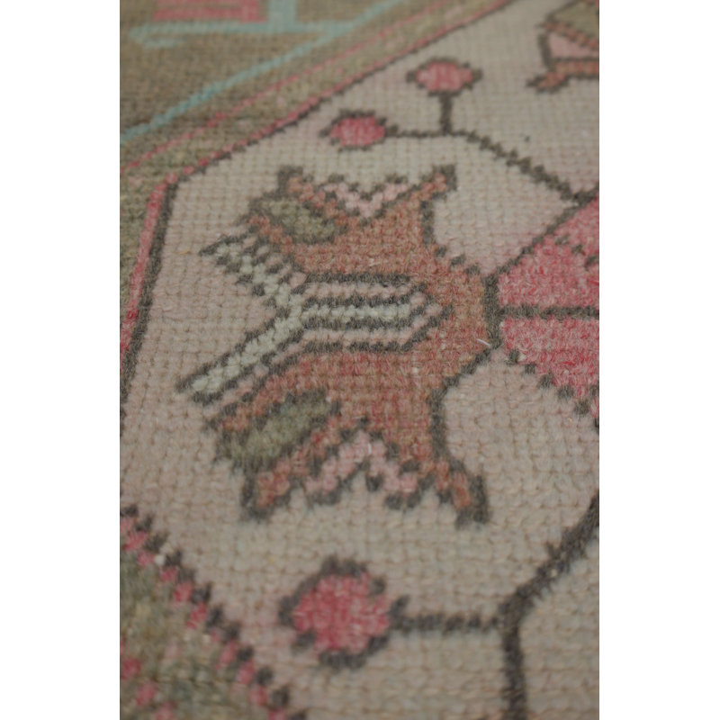 Vintage Turkish Village Rugs One-of-a-Kind Runner 2'10" X 9'8" Area Rug