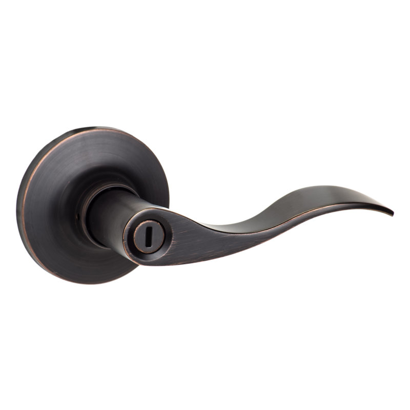 Snowbird Privacy Lever, Vintage Bronze