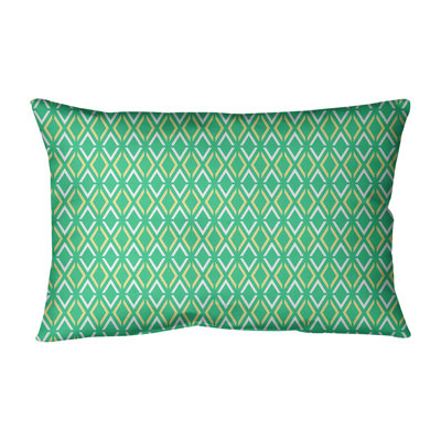 Coussin lombaire géométrique intérieur / extérieur Katelyn Elizabeth