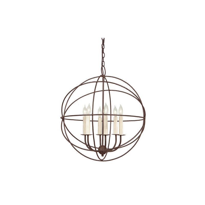 Politte 6 - Light Sphere Pendant, Rust