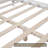 Wood Platform Bed Frame,Retro Style Platform Bed with Wooden Slat Support-1234318363-1234318437