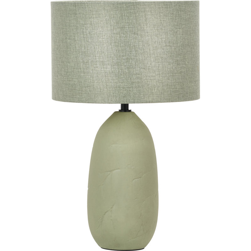 Syniyah Ceramic Table Lamp, Green, Green