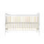 Coleby Scandi Cot Bed and Premium Sprung Mattress  - Scandi White