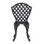 Ensemble bistro en aluminium 23,5 po Grassingt