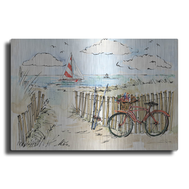 «Coastal Catch VI» par Anne Tavoletti, H 24 po x l 36 po