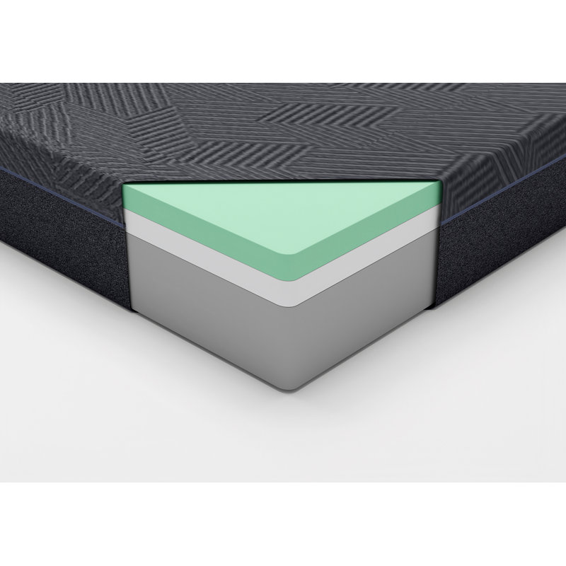 Matelas en mousse à mémoire de forme infusé au gel vert 11 pouces Eastern King, Très grand lit