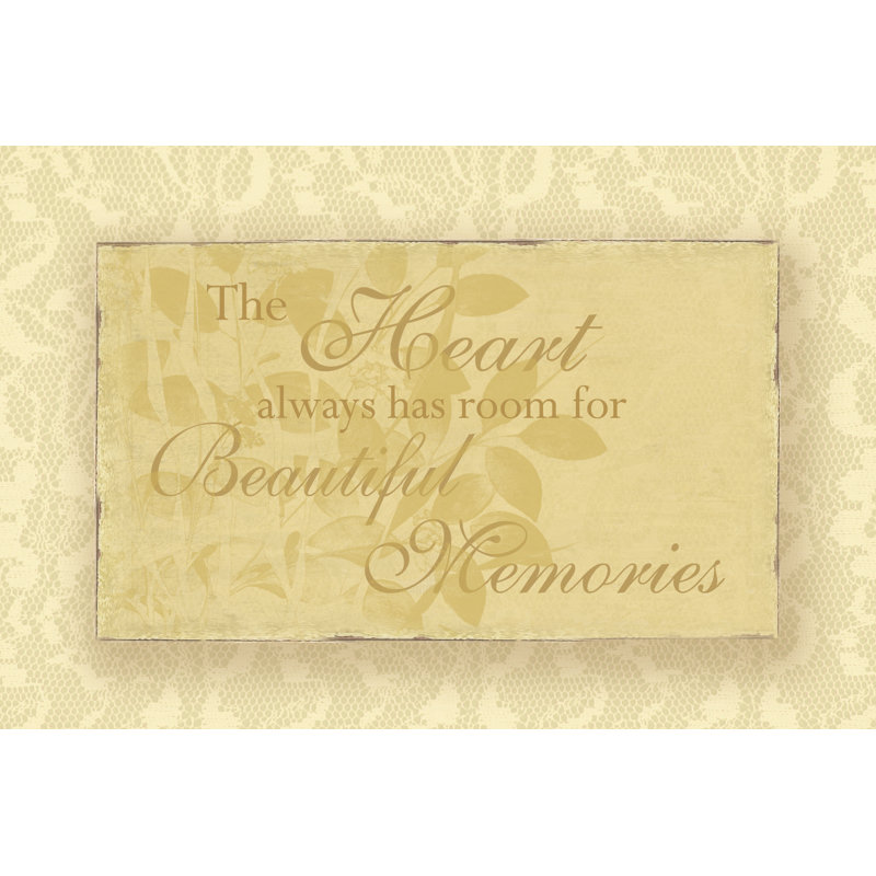 Beautiful Memories - Wrapped Canvas Art Prints, 30cm H x 46cm W x 3.8cm D