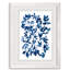 « indigo fallen leaves ii »-peinture sur papier encadrée-1302026868-1302026867