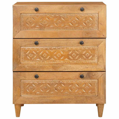 60cm Solid Wood Sideboard