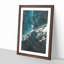 Explosion of Stars Above the Mountains - Picture Frame Painting Print-56924989-56924990