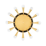 12 LIGHT SEMI FLUSH