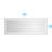 96*36 In Bathroom  Led Mirror Is Multi-Functional And Each Function Is Controlled By A Smart Touch Button.