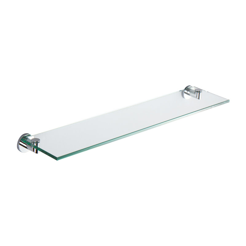 Kubic 24" Shelf, Polished Chrome