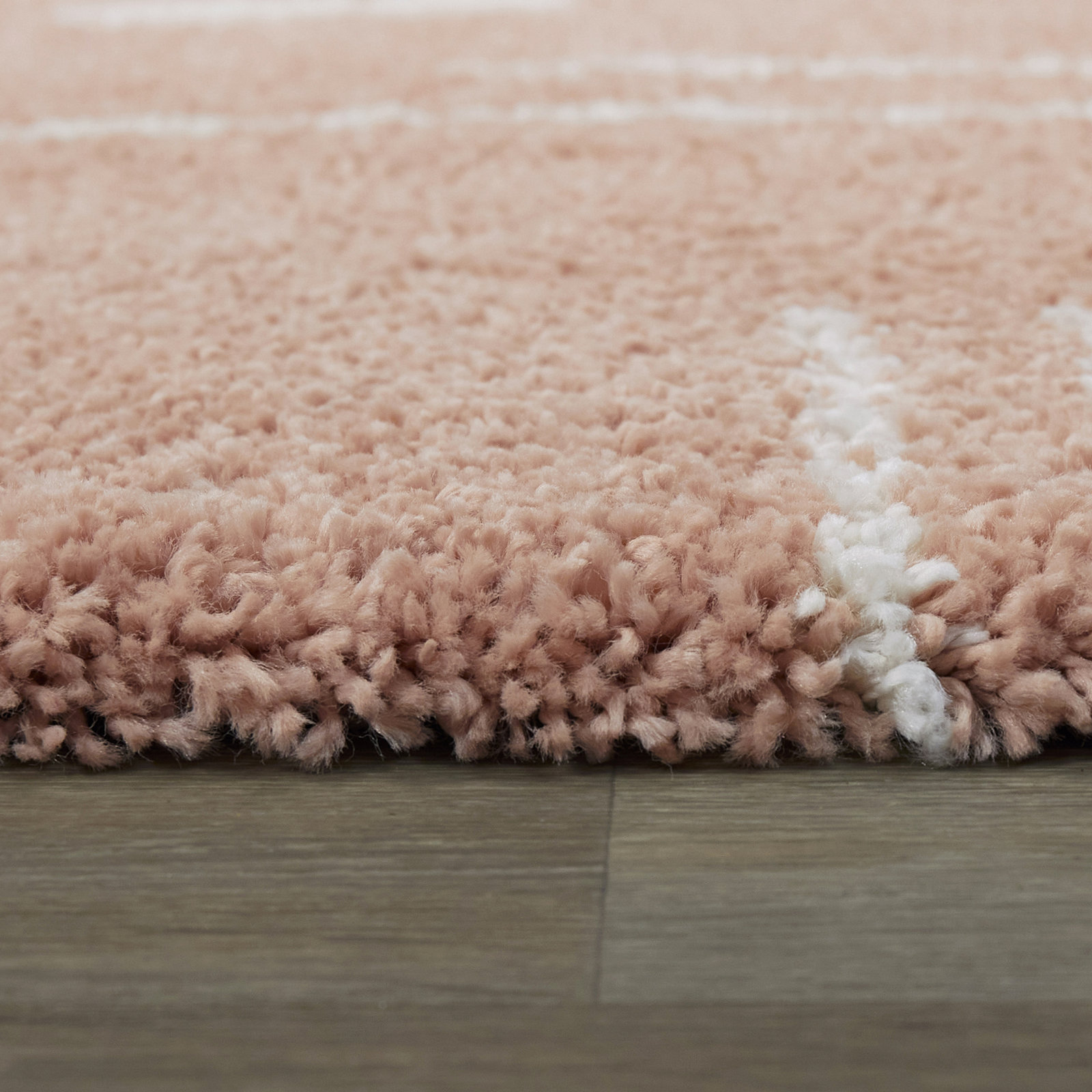 Morin Geometric Shag Rug, Rectangle 7'10" x 10'