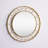 Round Wire Framed Wall Mirror