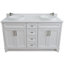 Ensemble de meuble-lavabo double 61 po Laurents