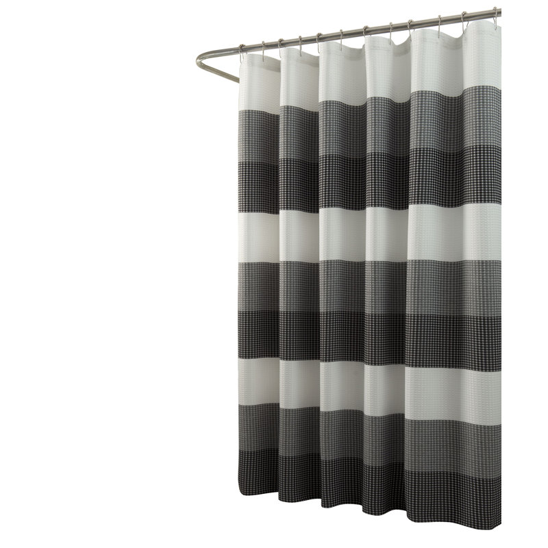 Rideau de douche simple, Noir