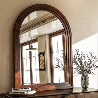 Wood Framed Wall Mirror