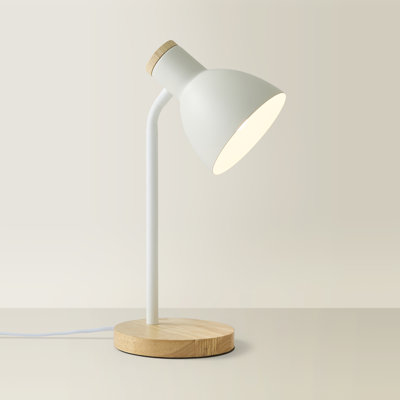 Rokeisha Wood Desk Lamp