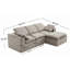 Canapé modulaire modulaire en nuage avec repose-pieds, canapé modulaire réversible avec mousse haute densité et ressorts ensachés individuellement, aucun assemblage requis-130076261-130076268