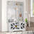 Beitske 5-in-1 Hall Tree with Storage Bench and Barn Doors, Retro Entryway Organizer with Coat Rack, Shoe Cubbies, Hooks & Upper Shelf for Foyer or Mudroom-967731205