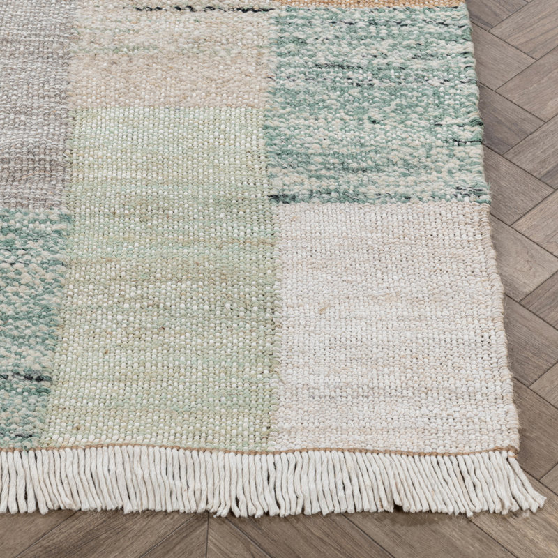 Ritsa Handwoven Jute Blend Accent Rug , Rectangle 9' x 12'