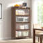 Armoire 57 po à 4 portes en métal avec grand espace de rangement 57 po
