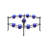 Biana 11'' H Metal Fireplace Candelabra