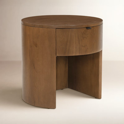 Element 1-Drawer Oak Nightstand