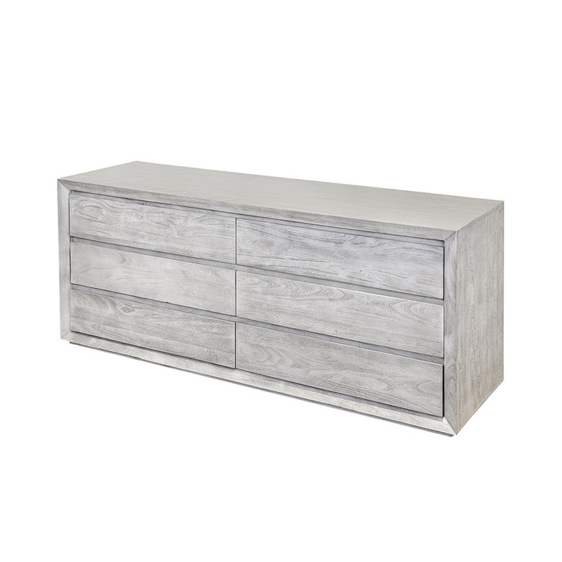 Commode à six tiroirs