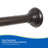 72'' Straight Tension Shower Curtain Rod