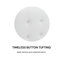 Adjustable Upholstered Platform Bed with Button Tufted Headboard, Modern Linen & Faux Leather Bed Frame, White, Queen-1754542014-1754542001