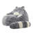 Raccoon Design Faux Rabbit Fur Bean Bag Chair with Detachable Tail Pillow, for Adults-1823642530